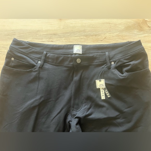 Swet Tailor Black Pants 40x32 Brand New - Picture 3 of 5